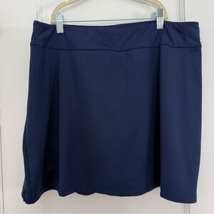 Tretorn Women's Athletic Skort Navy XL Built-in Shorts Tennis Activewear